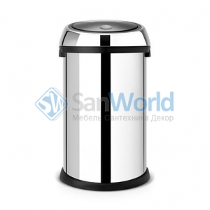   TOUCH BIN 50  Brilliant Steel  