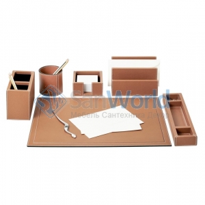      Phil office accessories, brown by GioBagnara