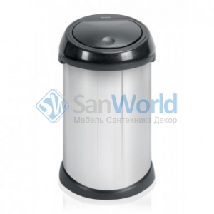   Brabantia Touch Bin® 50  Brilliant Steel/Plastic Lid  / 