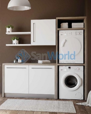 Colavene Smartop мебель постирочная комната шкаф для встраивания стиральной и сушильной машины