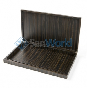 Wood Collection Box деревянная шкатулка для iPad и пультов Эбеновое дерево Dark большая