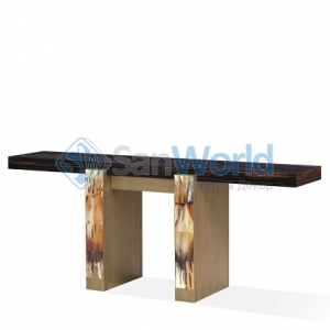 Ardea Makassar Ebony and burnished brass console ������� ����� ���