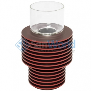 Velvet Bicolor Vase Low ���� �������