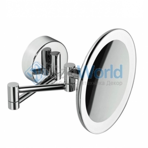COLOMBO зеркало косметическое настенное с LED подсветкой и увеличением x3 B9751	