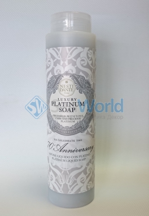 NESTI DANTE 70-TH ANNIVERSARY Luxury PLATINUM Soap Юбилейное Платиновое гель для душа 300 мл