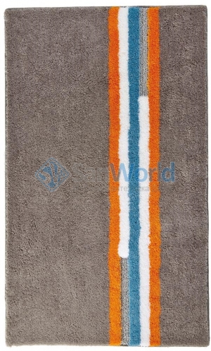 AVENUE Nicol коврик для ванной комнаты серый/оранжевый