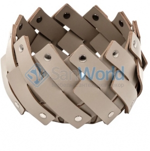 Pinetti Almeria Beige Leather Empty Pocket       M