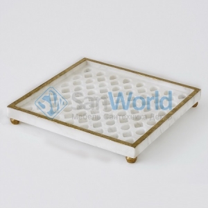 Global Views Marble Gem Lattice  